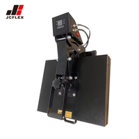 220V manuel transfert de chaleur estampage Machine 60*40 plat pressage pour T-Shirt impression forage à chaud vêtements nouvel état en gros