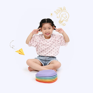 Parcours d'obstacles intérieur et extérieur Équipement <span class=keywords><strong>de</strong></span> fitness pour enfants Stepping Stones - Product Image 1