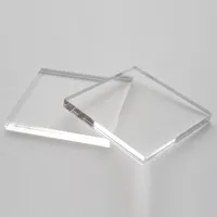 Plaque acrylique coulée transparente haute clarté, vente en gros d'usine, panneau PMMA transparent pour la fabrication de décors intérieurs