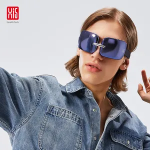 Mini gafas de sol inteligentes Hi5 E10, masajeador eléctrico de vidrio, plegable, personalizable