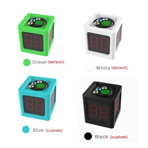 Temporizador de Cubo con Pantalla de 4 Lados GX, Cronómetro de Cuenta Regresiva, Temporizador Preestablecido para Póker, Ajedrez, Mahjong y Juegos de Mesa - Product Image 3