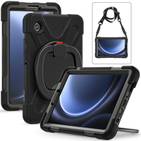 Housse de protection intelligente pour tablette Samsung Galaxy Tab A9, étui pour Samsung Galaxy Tab A9 8,7 pouces 2023, support, coque arrière souple en TPU