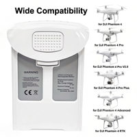 Baterai Pengganti Battivus Lithium Polymer 4S Intelligent Dji Phantom 4 Pro 2 3 Dengan 15.2V 5870Mah 4A RTK Lipo Drone