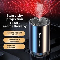 Diffuseur d'air intelligent en métal pour voiture, désodorisant, parfum pour voiture, capacité 50-100 ml, type siège pour utilisation marche/arrêt, aromathérapie tendance