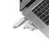 Otg flash drive usb, flash drive 32gb 64gb 128gb Tipe c memori flash 16 gb tipe-c untuk ponsel pintar 2 dalam 1 cle usb 3.0 2.0 bulk pen drive