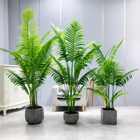 Plantes artificielles, arbre décoratif pour la maison, bonsaï, plantes en plastique, pots, aménagement paysager, plantes modernes, palmier d'intérieur