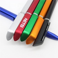 Stylo à bille triangulaire pour la correction du pouce, stylo à bille rotatif
