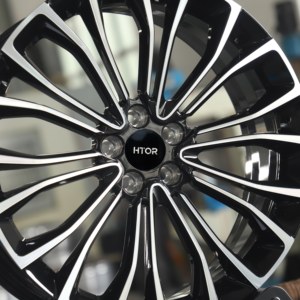 ล้อปลอมแปลงแบบหลายก้านทำจากเหล็กหลายก้านสำหรับ XT4 CT5 Htor 20x9.5J 19x8.5J 24x12 5X120 5x108แบบสั่งทำ - Product Image 5