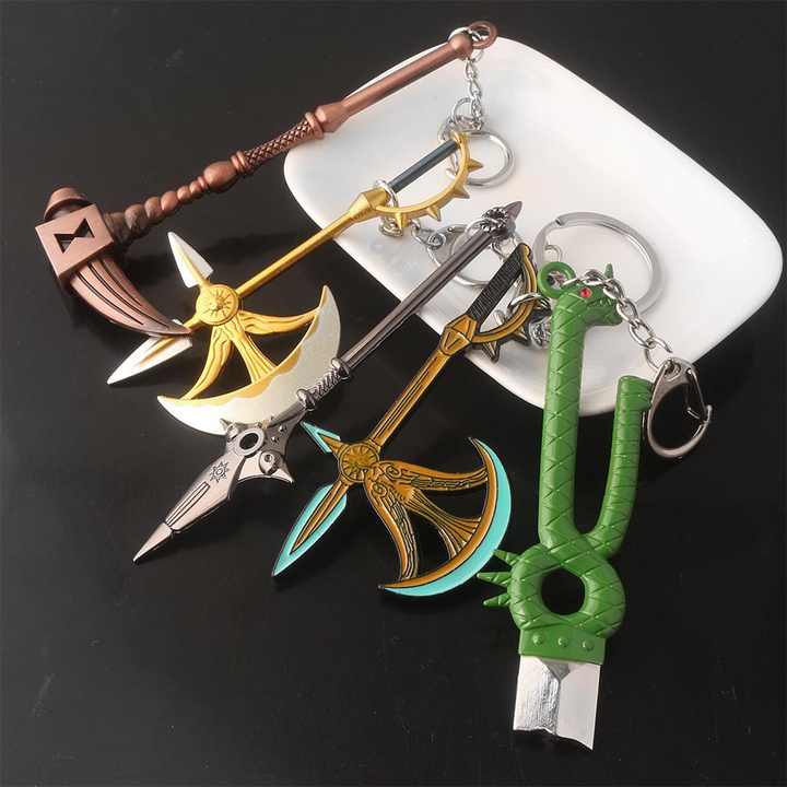 Seven Deadly Sins Key Chain, Keychain Seven Deadly Sins