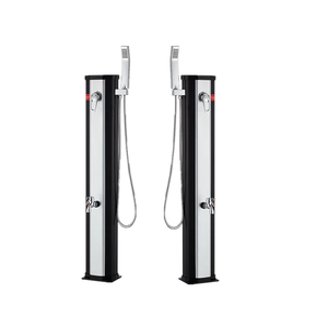 <span class=keywords><strong>Ducha</strong></span> Exterior para Jardín con Calentador <span class=keywords><strong>Solar</strong></span> de Estilo Europeo KANGRUN 2023, Ahorro de Energía, 20L, Cuerpo de PVC Plateado - Product Image 6