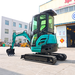 Mini Excavadora en Oferta, Excavadora Hidráulica de 2 Toneladas con Motor, Certificación CE EPA 5, Excavadora de Orugas para Construcción - Product Image 1