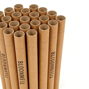 Incense Stick Packaging Tube Incense Protection Custom Sizes Paper Cylinder Packaging Kraft Tube Packaging - Product Image 5