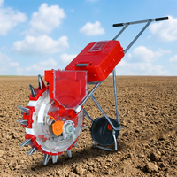 Machine à semer les graines très vendue, semoir à maïs, planteur de maïs, machine agricole à fertiliser, transplanteur manuel à pousser