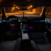 Kit d'éclairage d'ambiance pour voiture Lexus CT200 2012-2020, bande lumineuse d'ambiance, haut-parleur d'ambiance pour voiture