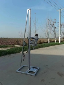 Portable Mini Rotary Water Well Drilling Rig 60M Depth Electric Motor 220V 2500W Alloy <strong>Bit</strong> - Product Image 2