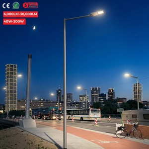 Iluminación LED para Carreteras Urbanas, Farola LED de 40W 60W 80W 100W 150W 200W, Iluminación para Estacionamientos, Jardines, Carreteras, Aceras y Plazas - Product Image 1