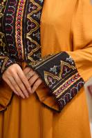 Abaya de haute qualité pour femmes, robe musulmane, kaftan, vêtements islamiques modestes, robe pour femmes, ensemble abaya brodée de luxe avec hijab pour l'Aïd