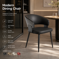 Chaises de salle à manger à dossier canopée, avec panneau Hopsack et support de fixation central, pour restaurants de fruits de mer, restaurants de poisson et restaurants grillades