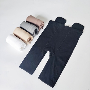 Collants <span class=keywords><strong>sexy</strong></span> pour femmes / Bas résille grande taille en velours chaud tricoté transparent <span class=keywords><strong>opaque</strong></span> avec étrier - Product Image 2