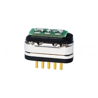 Konektor Magnetik HYTEPRO M425S 5Pin, 3A 5 hingga 24V Lubang Tembus untuk Sinkronisasi Data & Pengisian Daya, Perangkat Industri & Elektronik