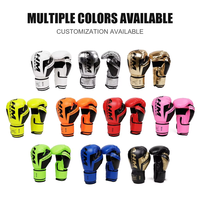 Gants de boxe haute performance avec logo personnalisé pour l'entraînement professionnel, le sparring, le Muay Thai, le MMA, les arts martiaux et les sports
