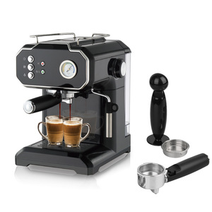 Machine à expresso semi-automatique 1500W avec mousseur à lait pour la maison et le bureau - Product Image 2
