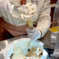 Máquina para Hacer Gelato de Matcha Miles Galaxy EC2-MD, 2 Tanques, Congelador Exhibidor de Helados, Acero Inoxidable, Garantía de 2 Años