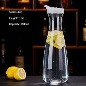 <span class=keywords><strong>Pichet</strong></span> à eau froide en <span class=keywords><strong>plastique</strong></span> de qualité alimentaire, carafe incassable pour cafés, KTV et buffets, facile à nettoyer, compatible lave-vaisselle - Product Image 5