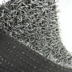 <span class=keywords><strong>Gazon</strong></span> artificiel <span class=keywords><strong>gris</strong></span>-blanc en plastique personnalisable en gros, 19 mm, <span class=keywords><strong>gazon</strong></span> artificiel de loisirs à large gamme d'applications - Product Image 5