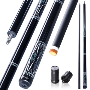 Taco de Billar Profesional de Fibra de Carbono Serie SH de BANLY, Tacos de Billar de Baja Deflexión con Punta de 12.5mm - Product Image 1
