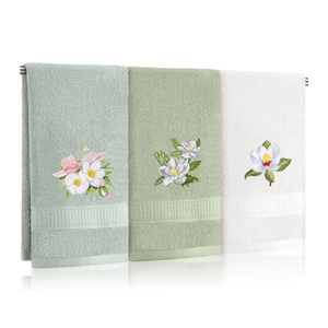 Toallas de baño de algodón personalizadas al por mayor con logotipo bordado a color, toallas de algodón de alta calidad y económicas con logotipo personalizado para uso doméstico y hotelero - Product Image 5
