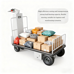 Nenkeen NK-118 điện phẳng xe 500kg nhiệm vụ nặng nề cơ giới nền tảng giỏ hàng tay giỏ hàng xe đẩy công cụ lưu trữ công nghiệp sử dụng OEM - Product Image 3