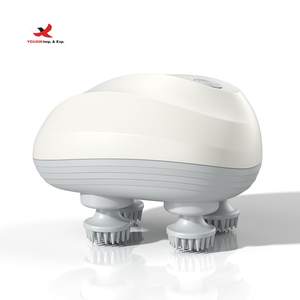 Masajeador de Cuero Cabelludo Inteligente Inalámbrico y Resistente al Agua por 3 Días, con 3 Niveles de Masaje, Recargable por USB, para el Crecimiento del Cabello y Limpieza Profunda - Product Image 1