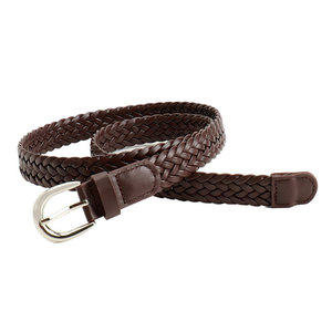 Nouvelle ceinture en similicuir tressé de style coréen pour femme, avec boucle en alliage, 105 cm, idéale pour jeans et robes - Product Image 5