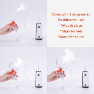 Nebulizador de Mano Recargable FITCONN Avanzado y Fácil de Usar con Compresor de CC y Accesorios Gratuitos - Product Image 5