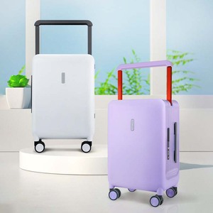 Maleta de equipaje de PC de alta calidad a la moda Leavesking con carrito ancho y maleta de equipaje de cabina de avión de rueda Universal - Product Image 6