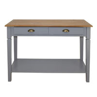 Console moderne en bois avec miroir - Couleur et taille personnalisables pour salon