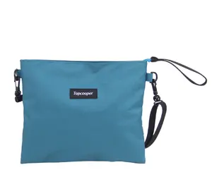 Topcooper pabrik langsung ultra-ringan ramping warna kontras desain tas selempang bahu tas selempang dengan Tote