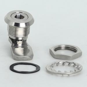Loquet rotatif industriel en acier inoxydable AISI 316 à quart <span class=keywords><strong>de</strong></span> tour avec prise hexagonale pour armoire <span class=keywords><strong>de</strong></span> service et <span class=keywords><strong>trappe</strong></span> d'accès - Product Image 5
