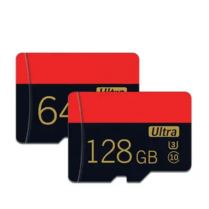 SD TF Card Wholesale 2gb Memory Card Bulk 1gb 4gb 16gb 64gb 128gb Black Plastic Poly Bag OEM Memory Card Plastic Box and Adapter