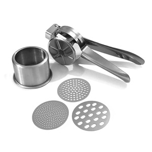 <span class=keywords><strong>Presse</strong></span>-purée en acier inoxydable avec panier grande capacité, <span class=keywords><strong>presse</strong></span>-fruits manuelle et <span class=keywords><strong>presse</strong></span>-aliments pour des purées de pommes de terre lisses - Product Image 2