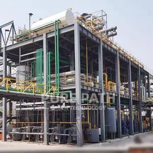 Safety Operation For Waste Motor Oil To Base Oil Distillation Machine Use To Making New Lube Oil Plant