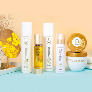 Oem tùy chỉnh Silicone miễn phí lụa axit amin tóc mịn Keratin dầu gội vẻ đẹp protein hữu cơ dầu gội và điều hòa bán buôn - Product Image 1