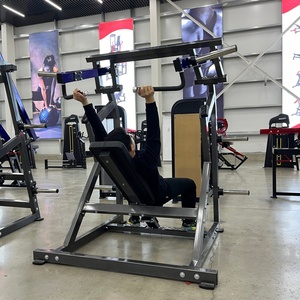 Máquina Profesional Comercial de Doble Función para Pecho y Espalda, Equipo de Polea para Tracción Superior con Carga de Placas de Grado Comercial - Product Image 3