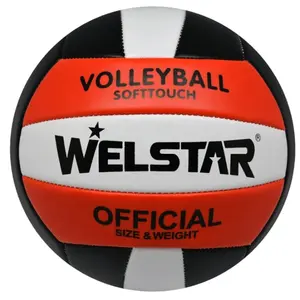 PVC suave paneles coloridos globos de voleibol diseño personalizado al por mayor voleibol de playa - Product Image 1
