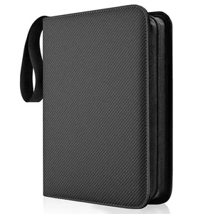 Album de collection à fermeture éclair pour cartes à collectionner, classeur de cartes à échanger à 9 pochettes, support pour 400/900 cartes - Product Image 2