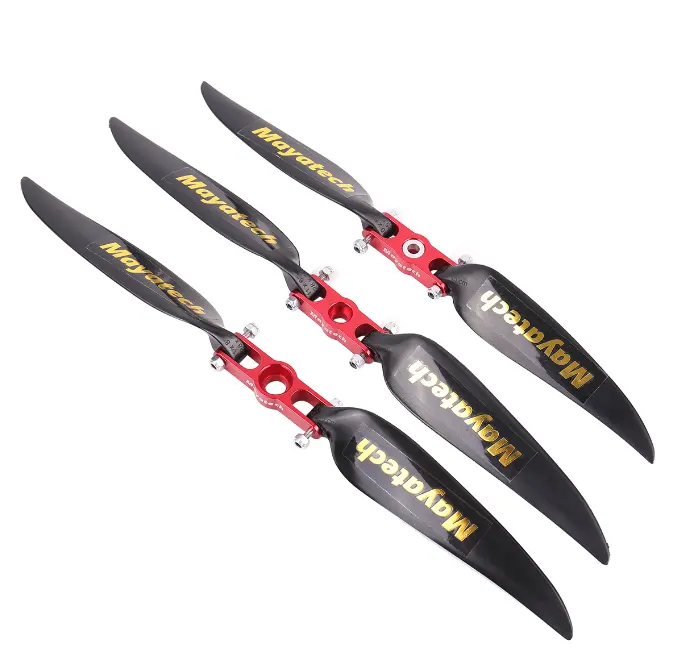 Mayatech 6MM Folding drone propeller drone propeller blades for Fixed Wing Threaded Propeller Shaft