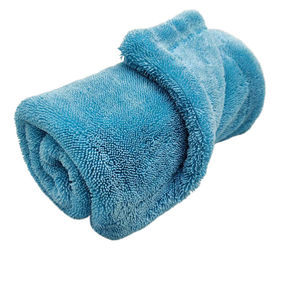 Toalla de Microfibra de Doble Torsión, Grande, Premium, 1200 GSM, Gruesa, Suave, Súper Absorbente, Toalla de Secado de Microfibra para Auto - Product Image 1