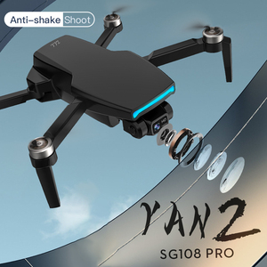 SG108 Pro <span class=keywords><strong>Drone</strong></span> 5G <span class=keywords><strong>Wifi</strong></span> 4K HD 2 Trục Gimbal Camera GPS có thể gập lại quadcopter màu đen cam SG108 Pro <span class=keywords><strong>Drone</strong></span> - Product Image 5