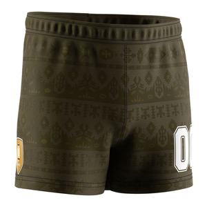 Impression de logo personnalisé, maillot de sport pour équipe de gym, maillot de rugby pour femmes, short de rugby avec poches - Product Image 3